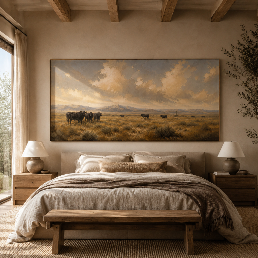 SOLORART Vintage Americana Art | The Quiet Dominion of Clouds