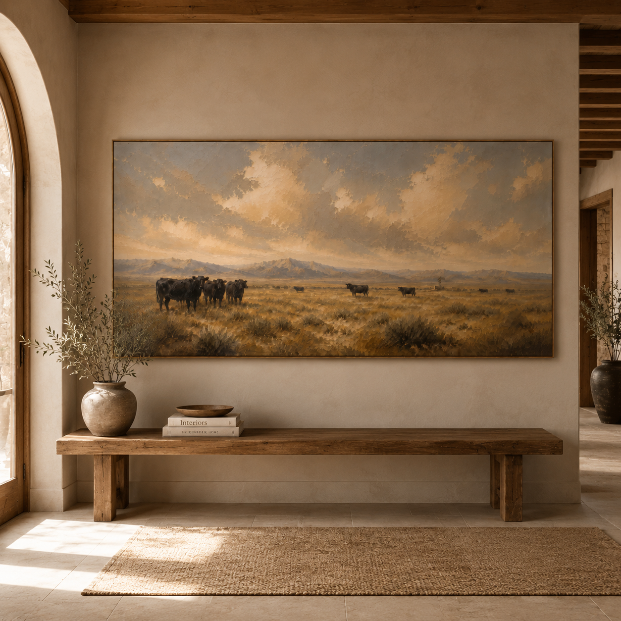 SOLORART Vintage Americana Art | The Quiet Dominion of Clouds
