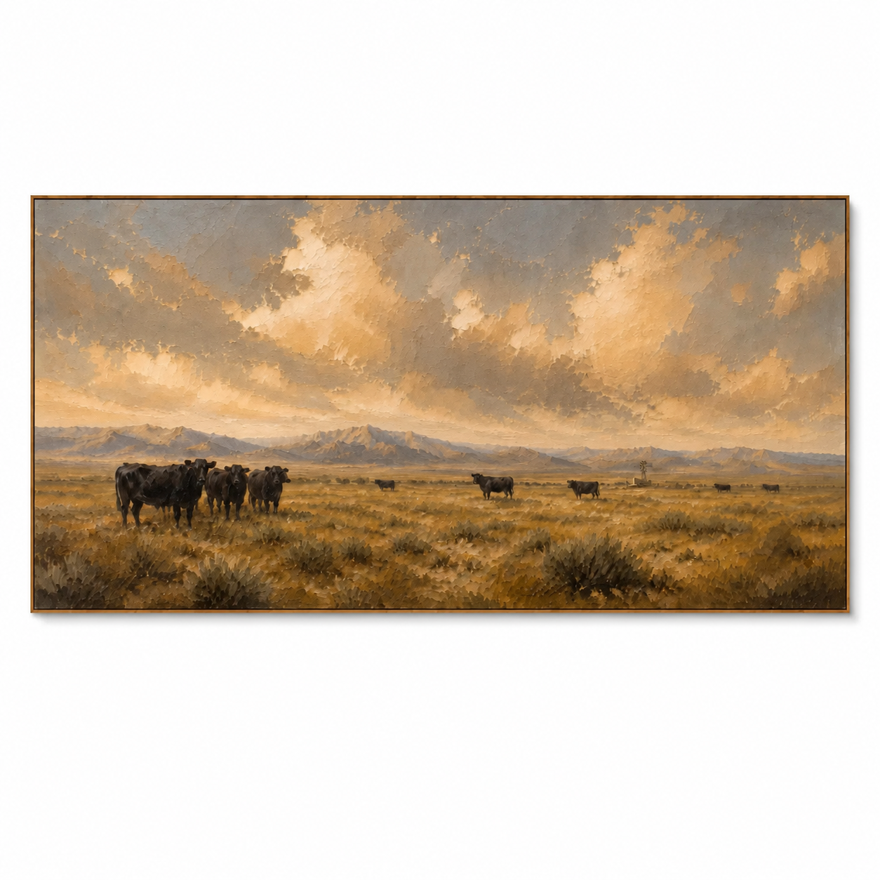 SOLORART Vintage Americana Art | The Quiet Dominion of Clouds