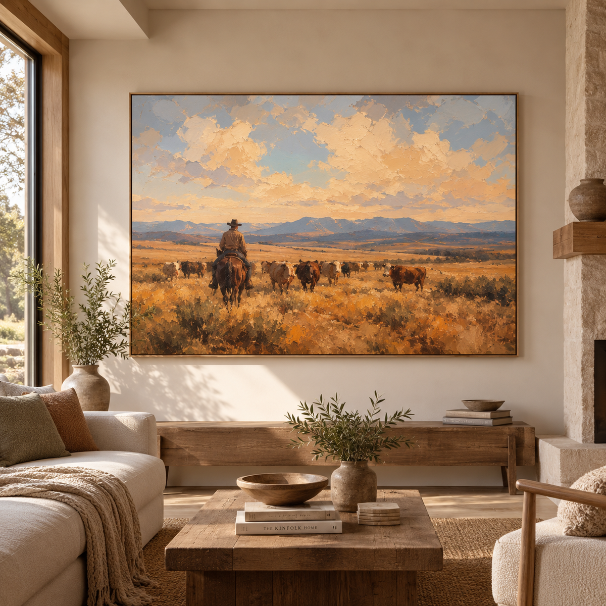 SOLORART Vintage Americana Art | The Quiet Gold of the Plains