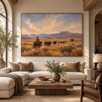 SOLORART Vintage Americana Art | The Quiet Gold of the Plains