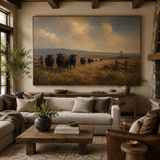SOLORART Vintage Americana Art | The Silent Pastures of Yore