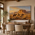 SOLORART Vintage Americana Art | The Timeless Vigil of the Rocks