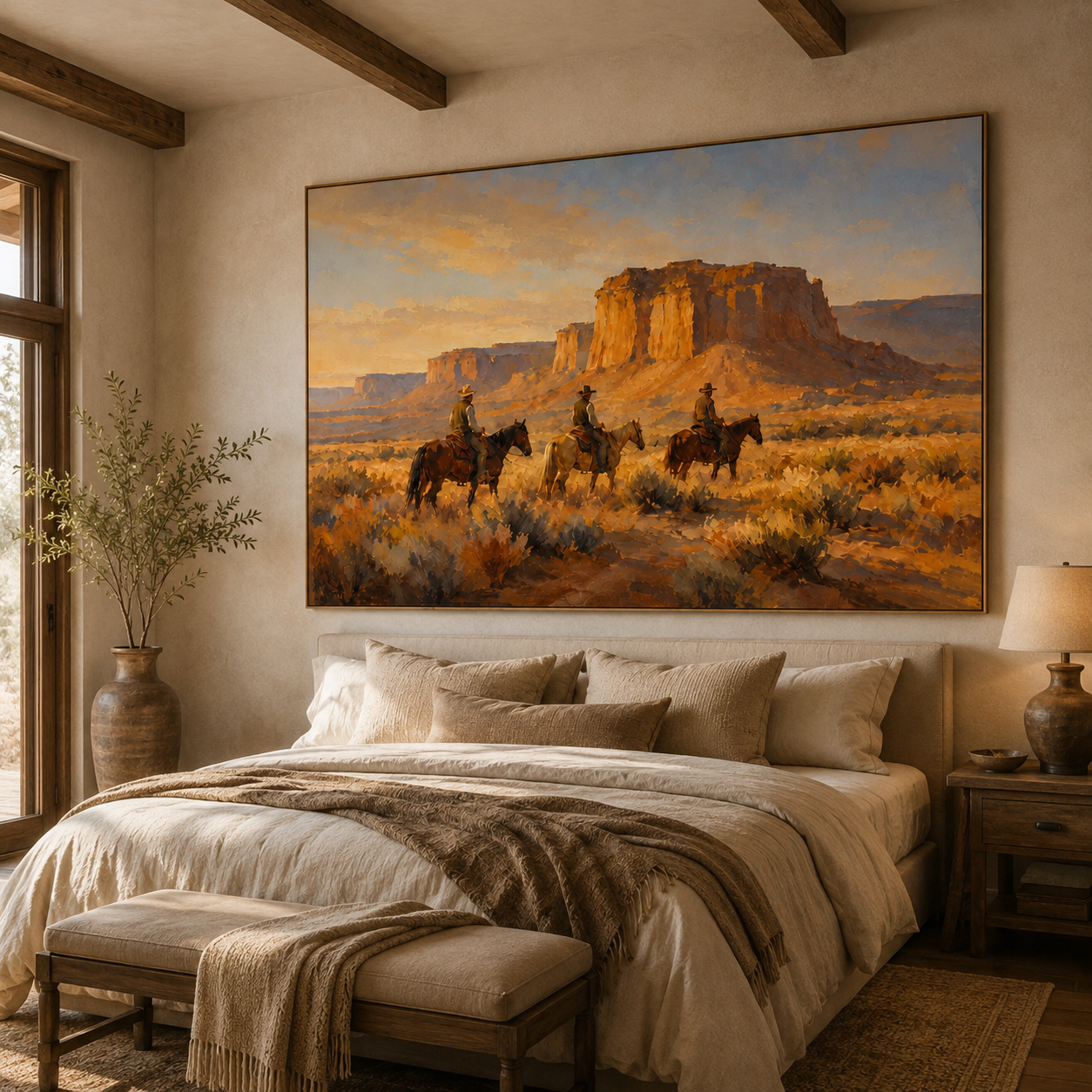 SOLORART Vintage Americana Art | The Timeless Vigil of the Rocks