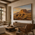 SOLORART Vintage Americana Art | The Timeless Vigil of the Rocks