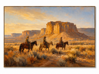 SOLORART Vintage Americana Art | The Timeless Vigil of the Rocks