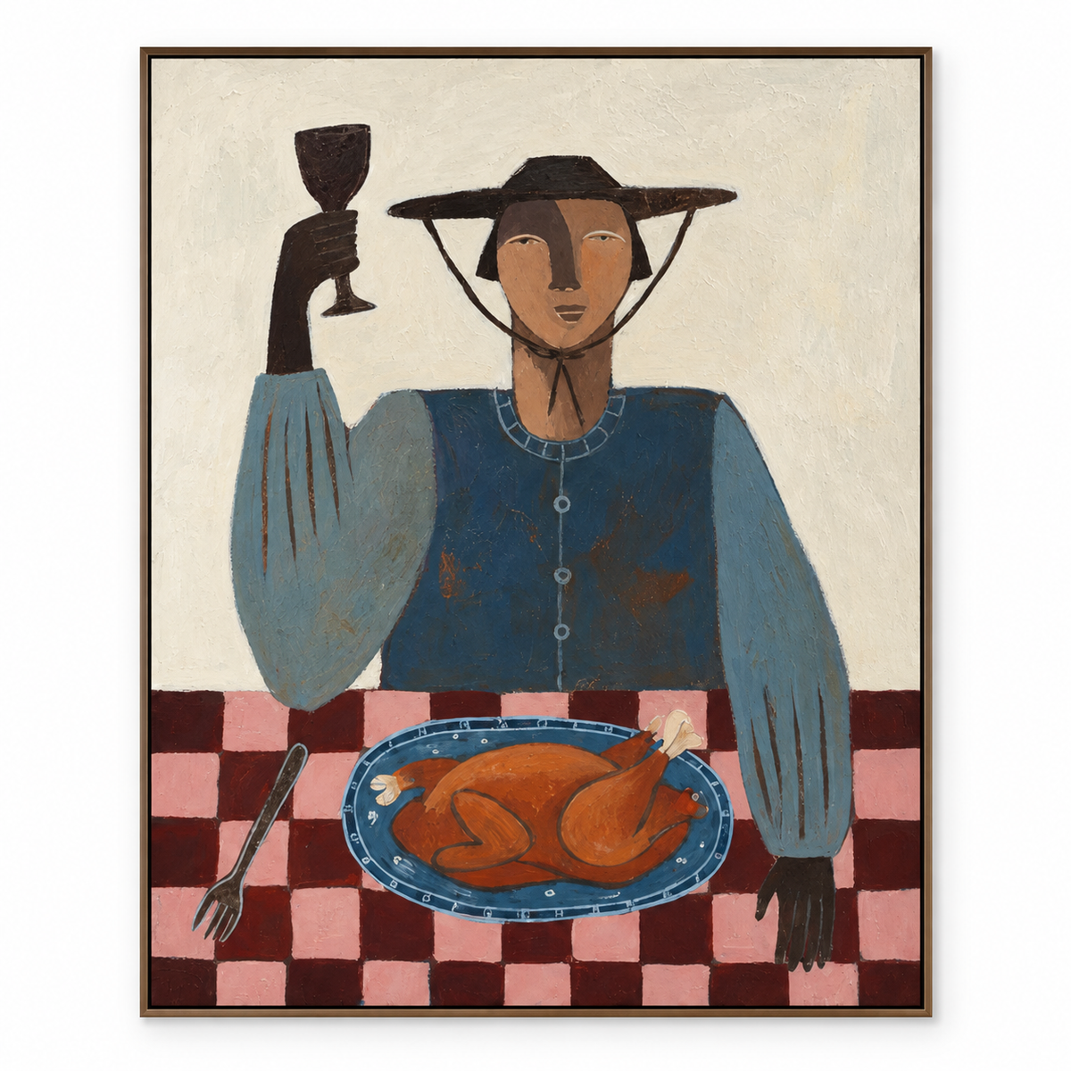 SOLORART Vintage Americana Art | Toast to Harvest