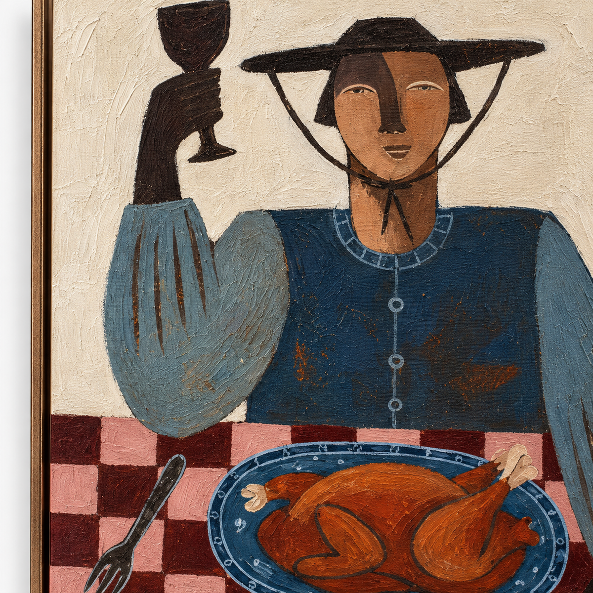 SOLORART Vintage Americana Art | Toast to Harvest