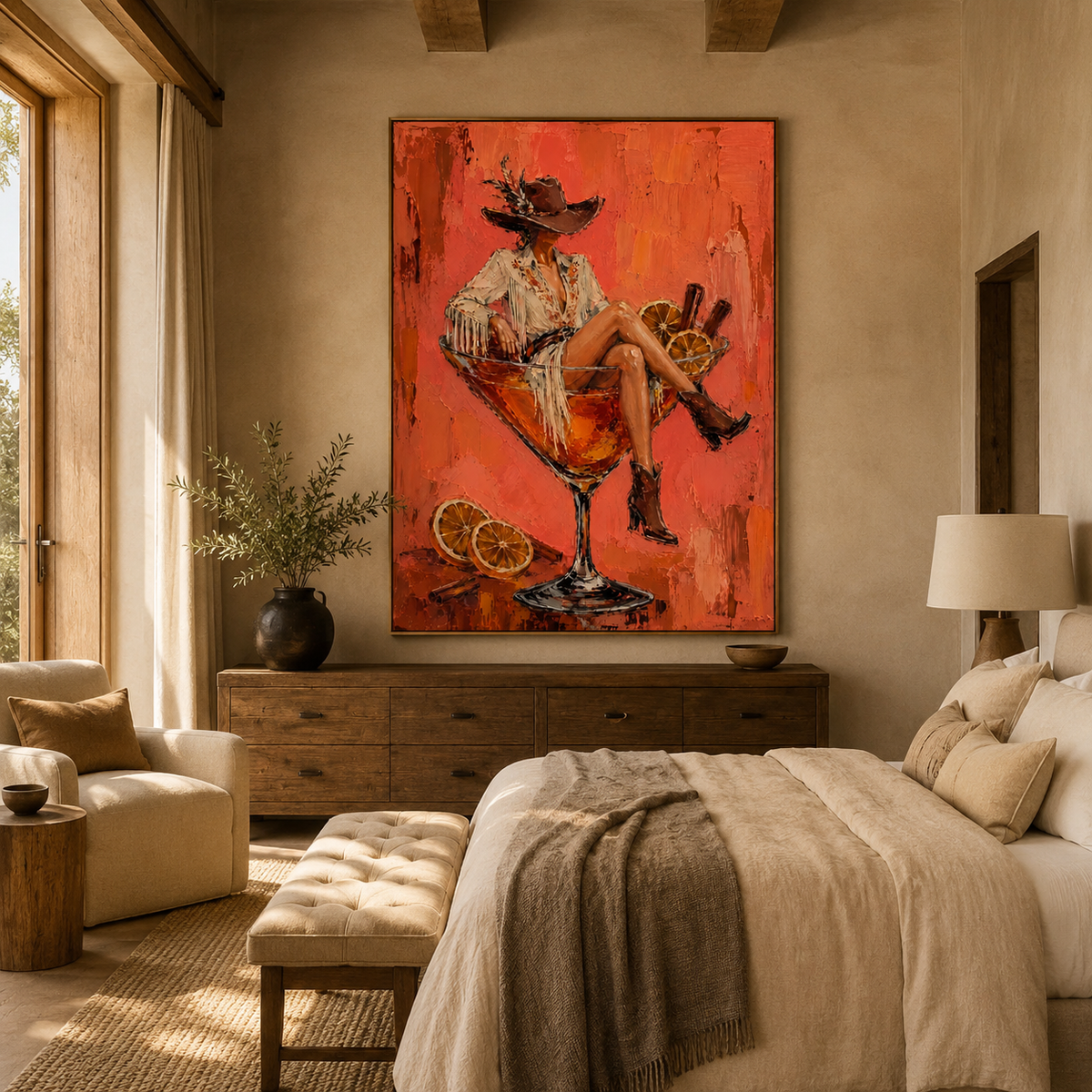 SOLORART POP Art | Toasted Citrus & Western Charm
