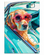 SOLORART POP Art | Turquoise Ride Companion