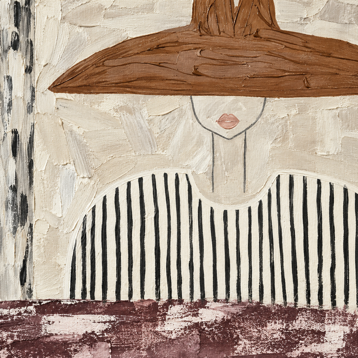 SOLORART Vintage Americana Art | Veiled Poise