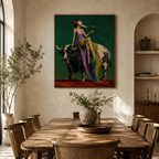 SOLORART POP Art | Velvet Dominion Beneath the Verdant Silence