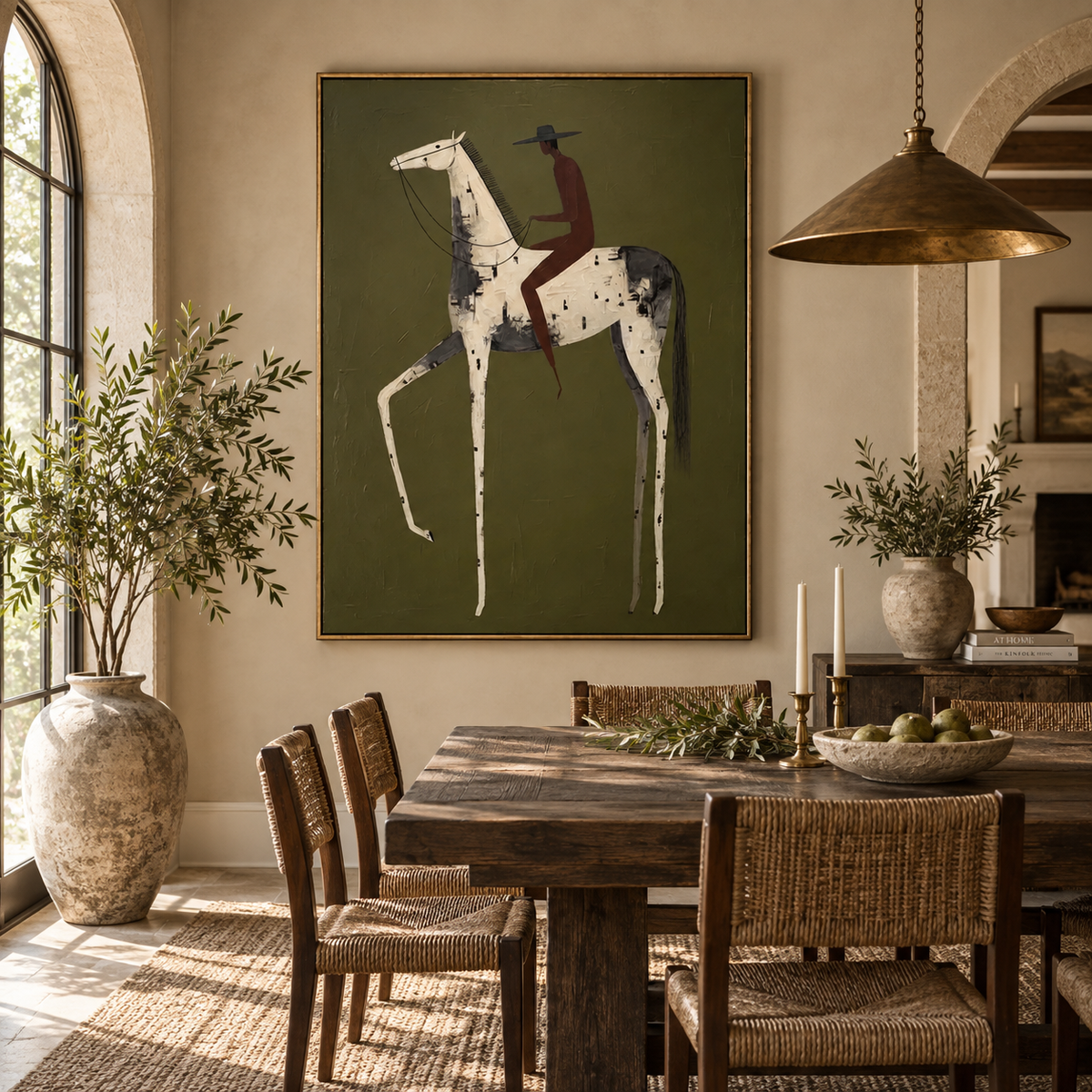 SOLORART Vintage Americana Art | Verdant Journey