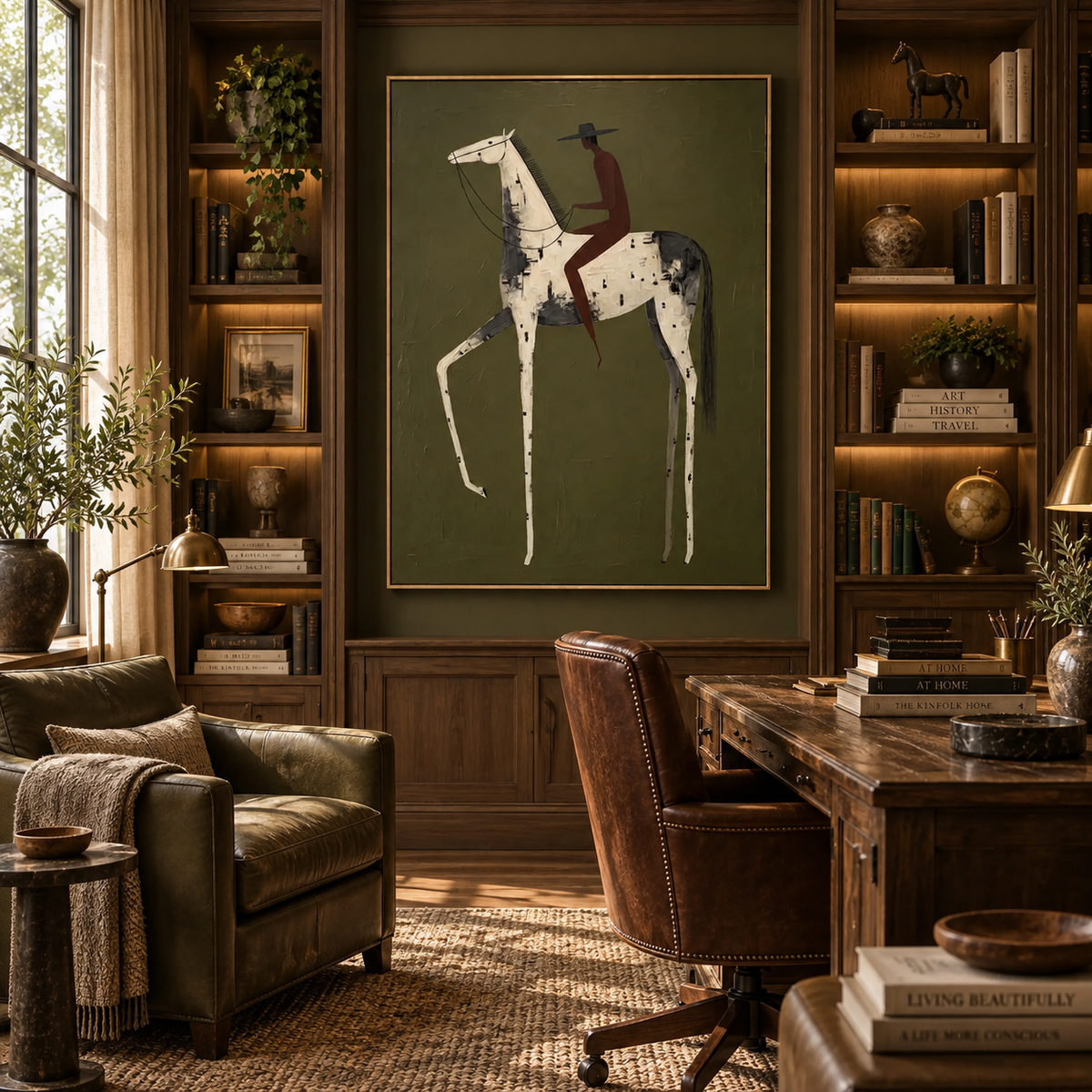 SOLORART Vintage Americana Art | Verdant Journey