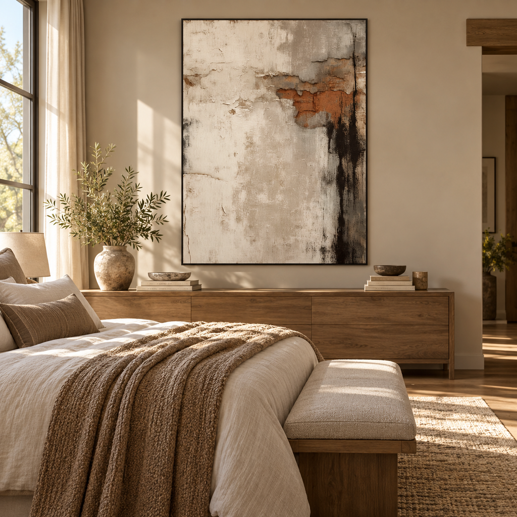 SOLORART Wabi-Sabi Art | Weathered Wall Patina