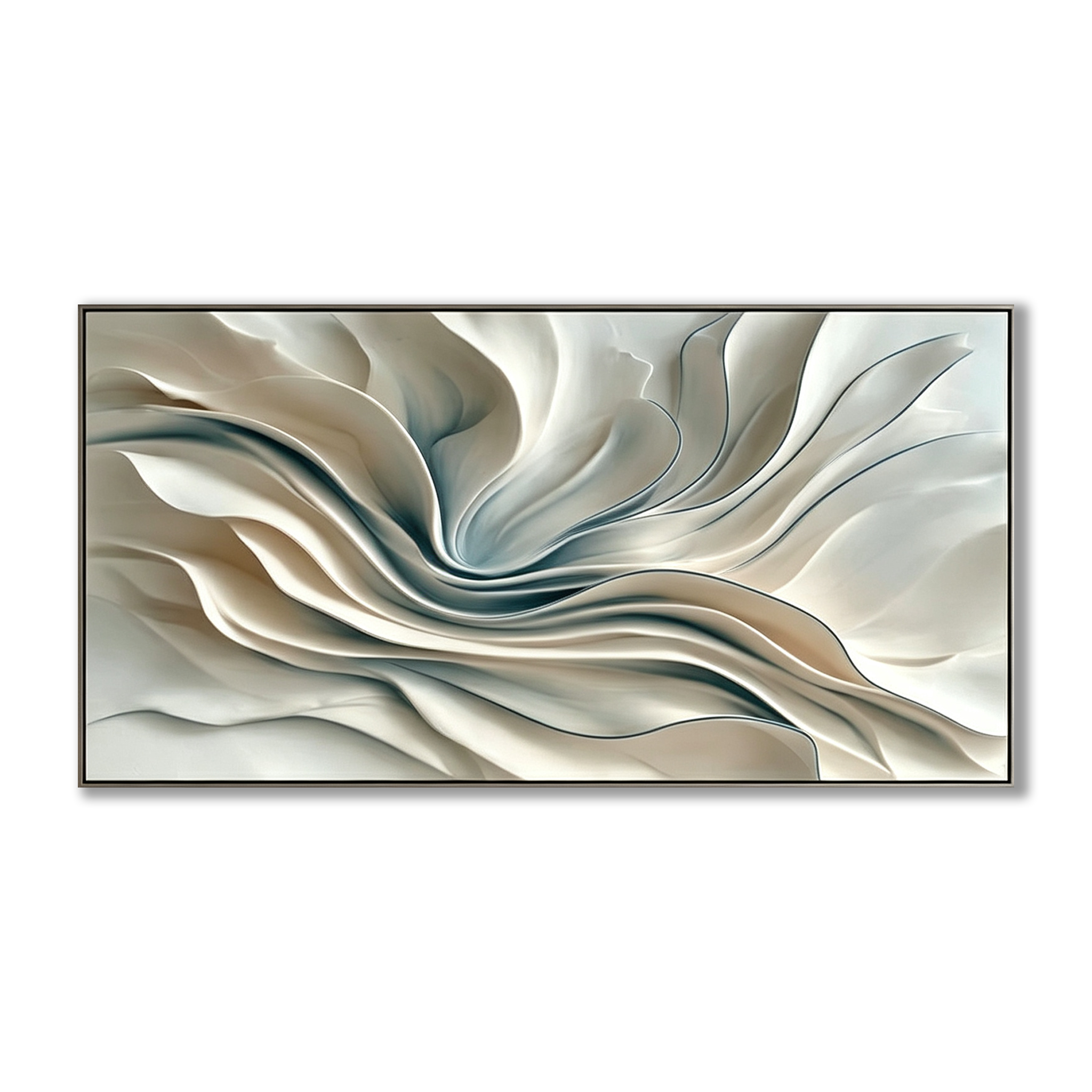 SOLORART 3D-Textured Art | Whispering Dune Flow