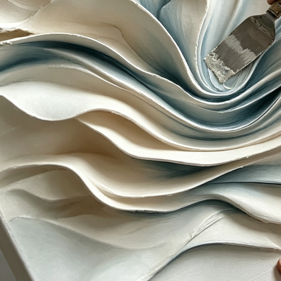 SOLORART 3D-Textured Art | Whispering Dune Flow