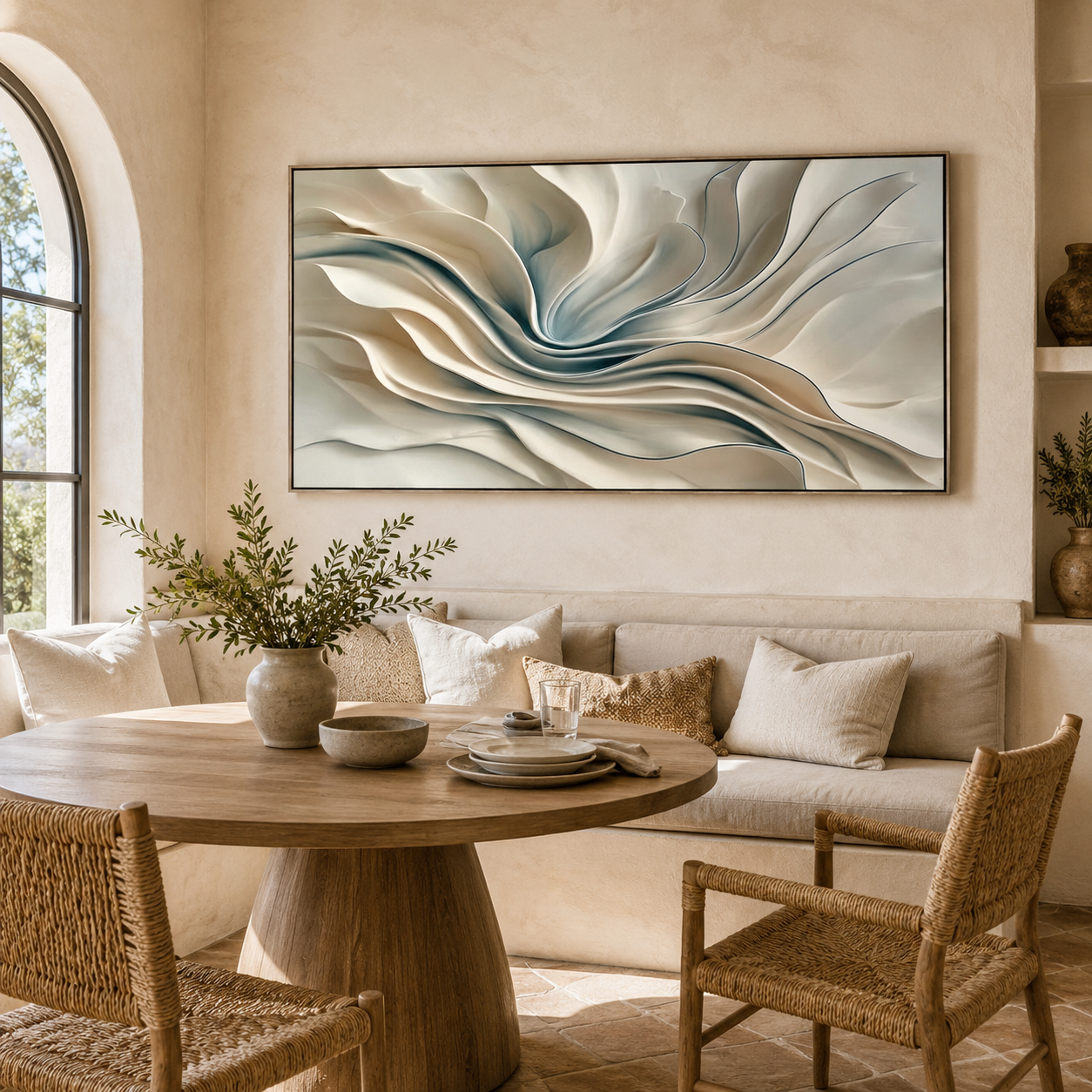 SOLORART 3D-Textured Art | Whispering Dune Flow