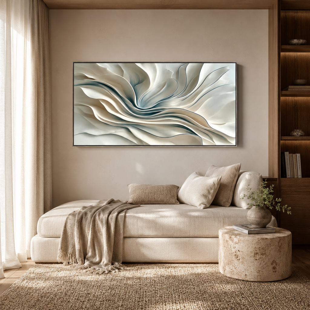 SOLORART 3D-Textured Art | Whispering Dune Flow